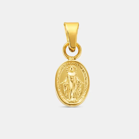 Gold Mini Virgin Mary