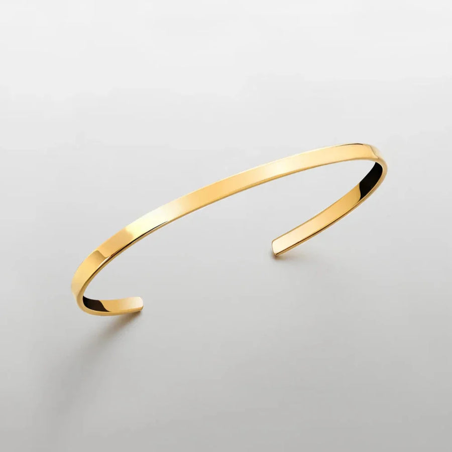 Gold 4mm Classic Cuff