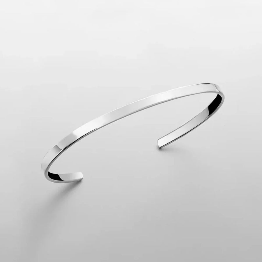 Silver 4mm Classic Cuff