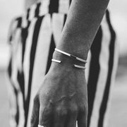 Silver 4mm Classic Cuff