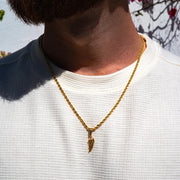 Gold Wing Necklace