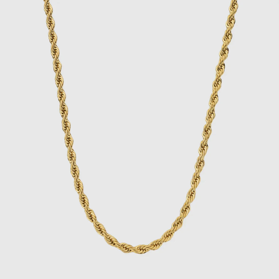 Gold 3mm Rope Chain