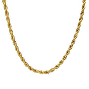 Gold 3mm Rope Chain