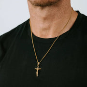 Gold Crucifix Necklace
