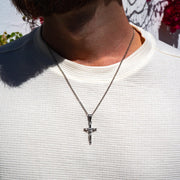 Silver Crucifix Necklace