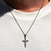 Silver Crucifix Necklace