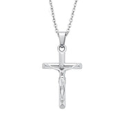 Silver Crucifix Necklace