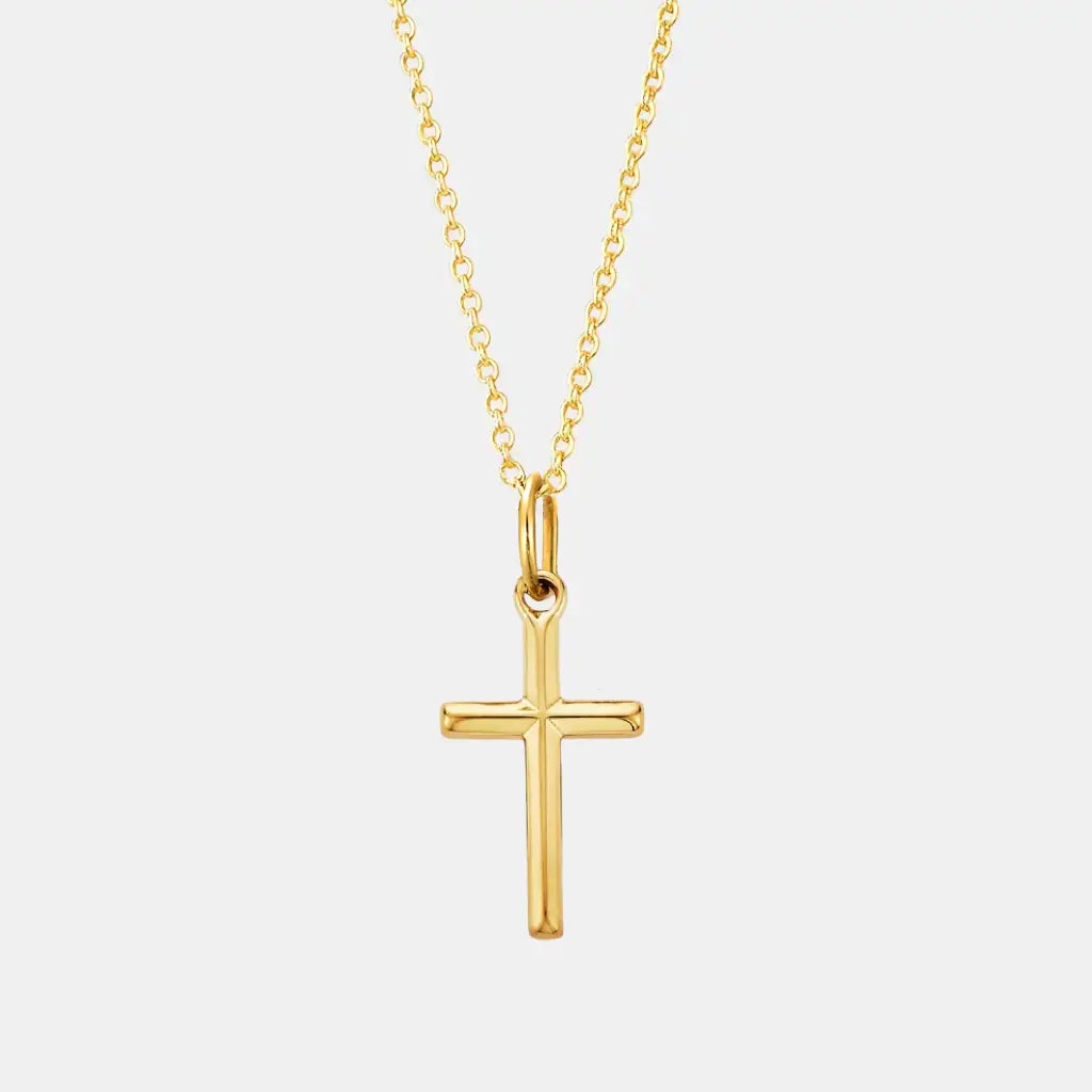 Gold Cross Necklace