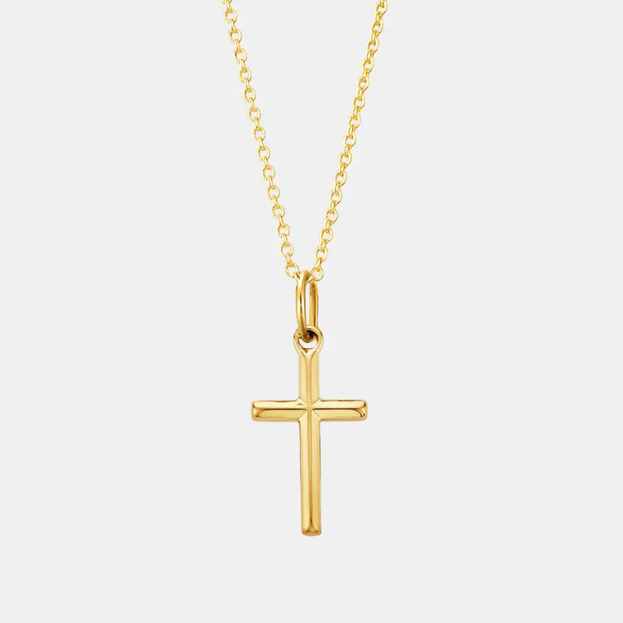 Gold Cross Necklace