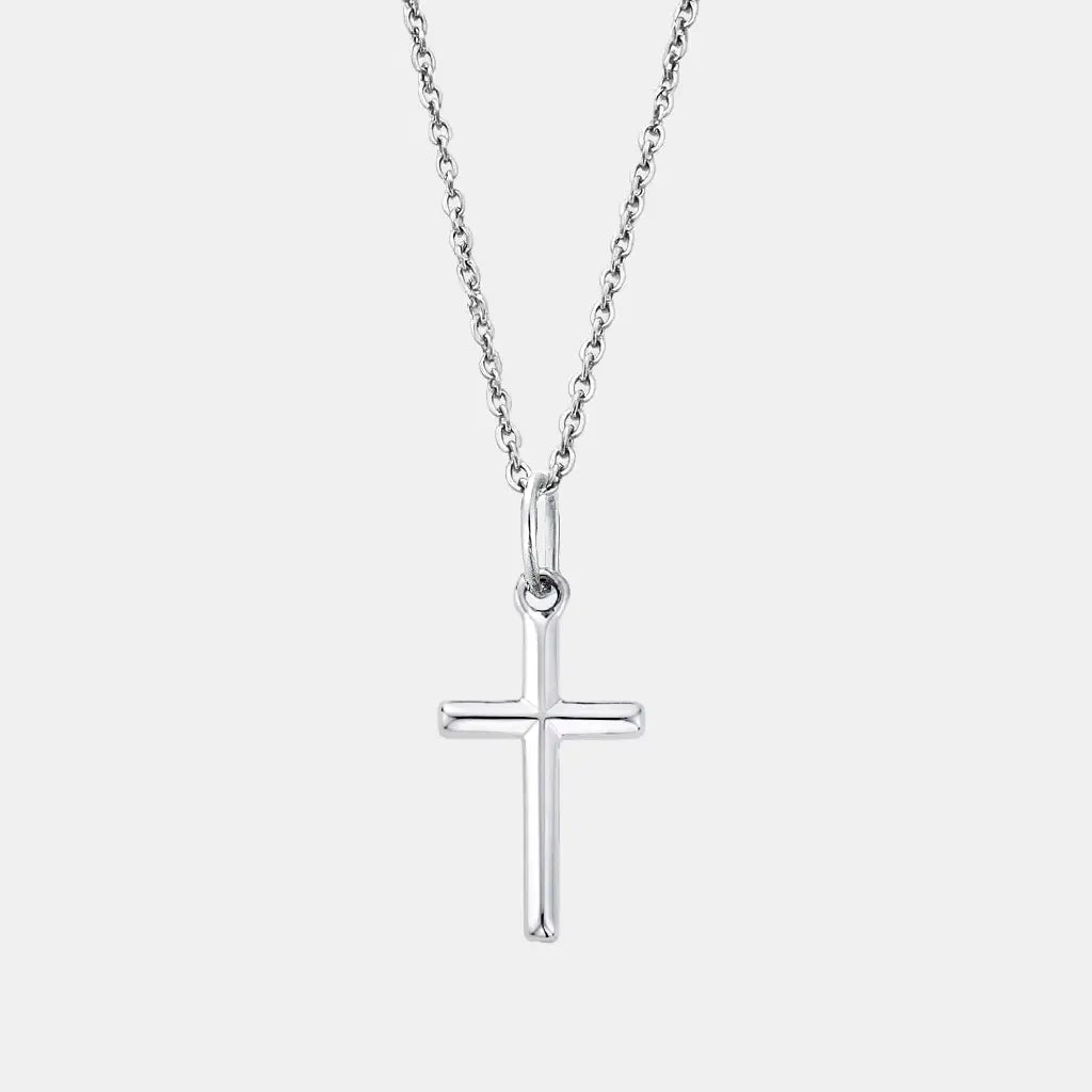 Silver Cross Necklace