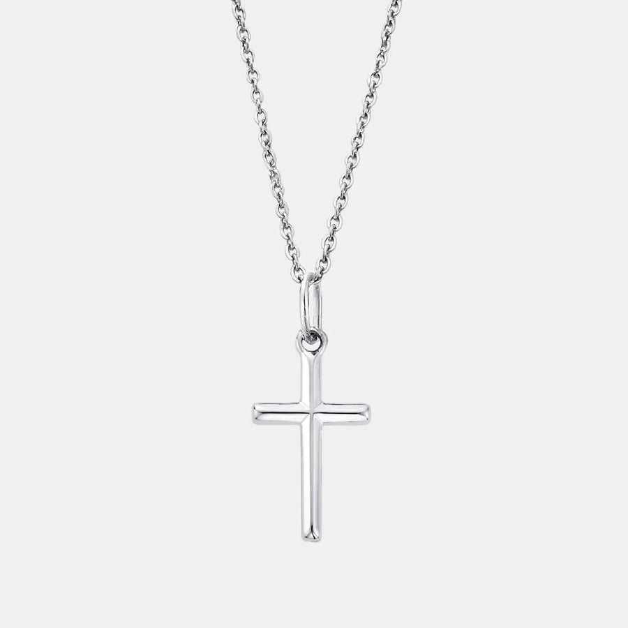 Silver Cross Necklace