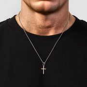 Silver Cross Necklace