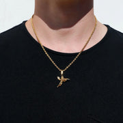 Gold Vengeful Cupid Necklace
