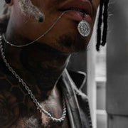 Silver Orient Necklace