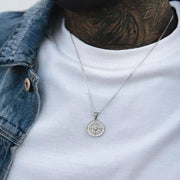Silver Orient Necklace
