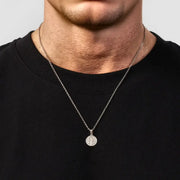 Silver Saint Benedict Necklace