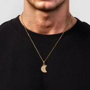 Gold Saint Christopher Necklace
