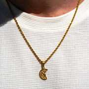 Gold Saint Christopher Necklace