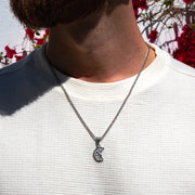 Silver Saint Christopher Necklace