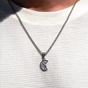 Silver Saint Christopher Necklace