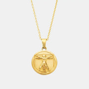 Gold Vitruvian Necklace