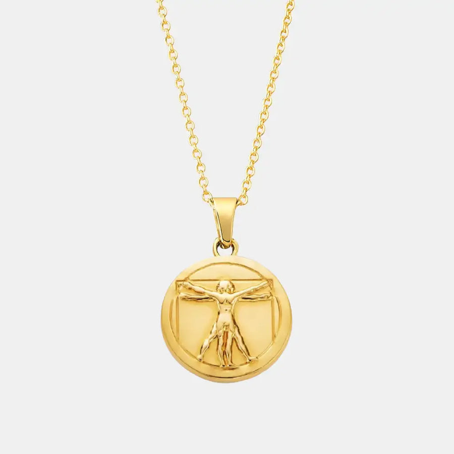 Gold Vitruvian Necklace
