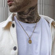 Gold Vitruvian Necklace