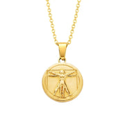 Gold Vitruvian Necklace