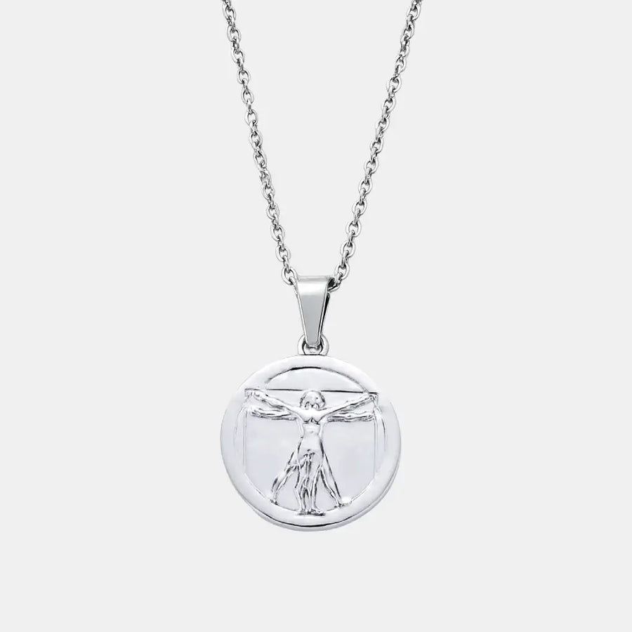 Silver Vitruvian Necklace