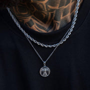 Silver Vitruvian Necklace