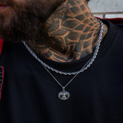 Silver Vitruvian Necklace