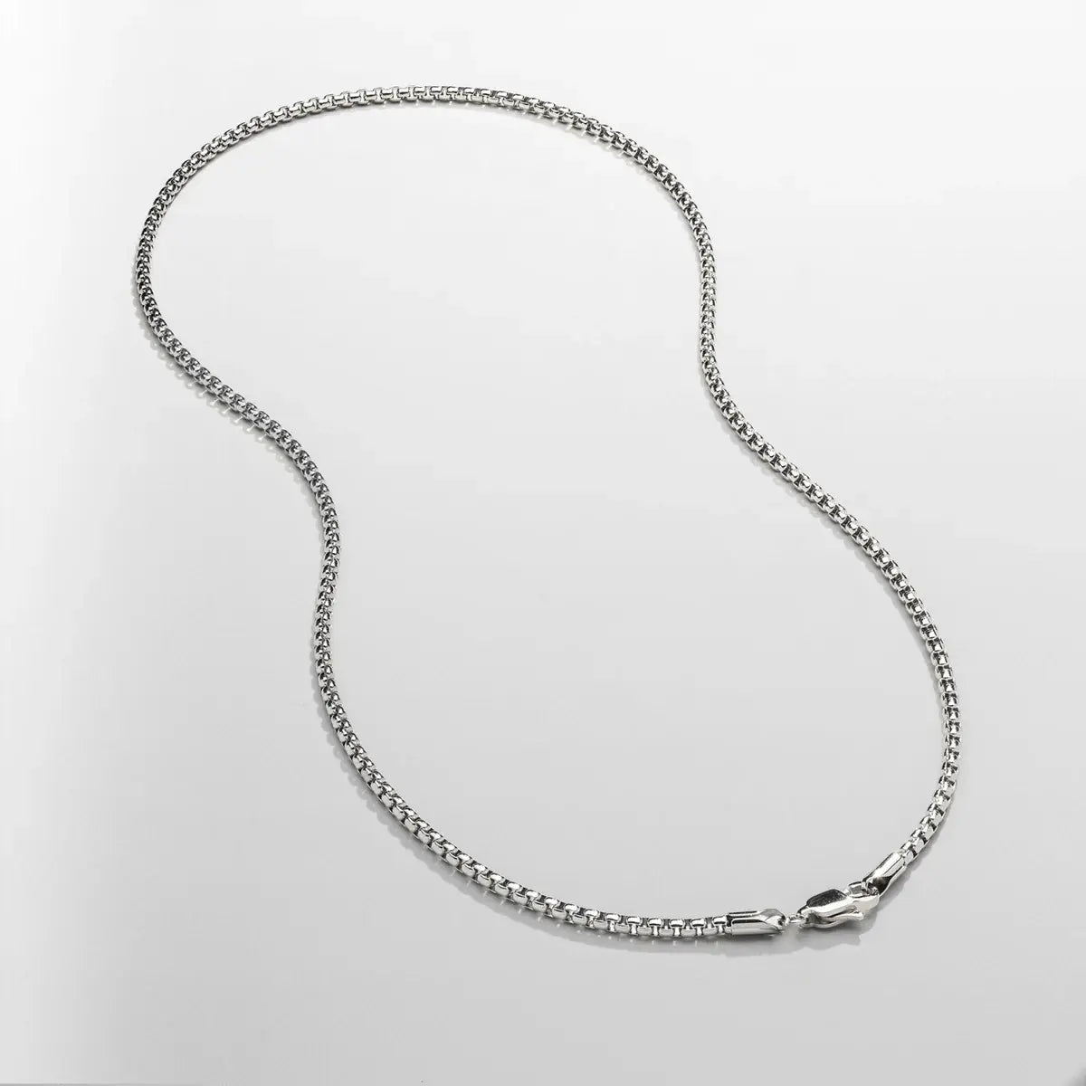 Silver 3mm Shutter Chain