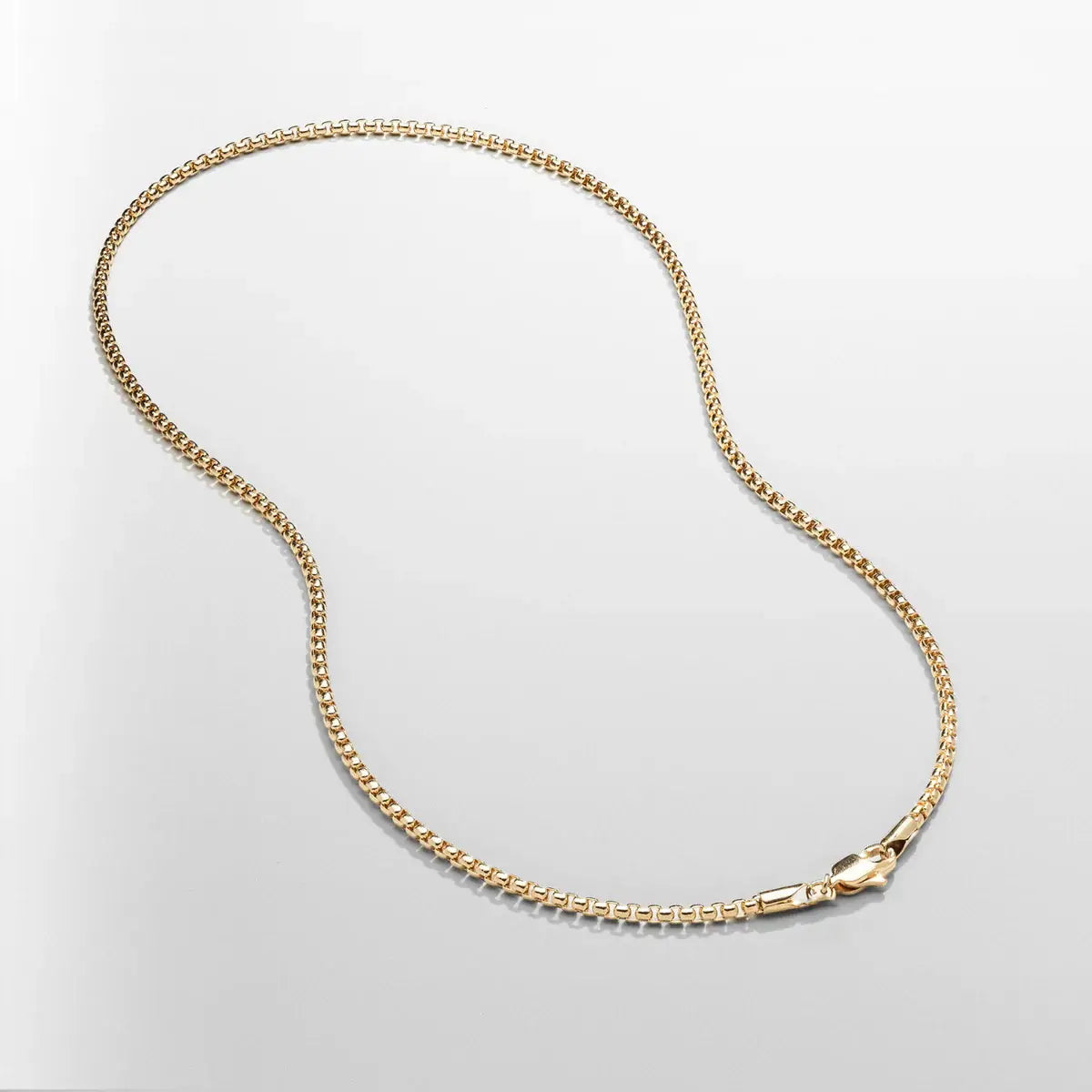 Gold 3mm Shutter Chain