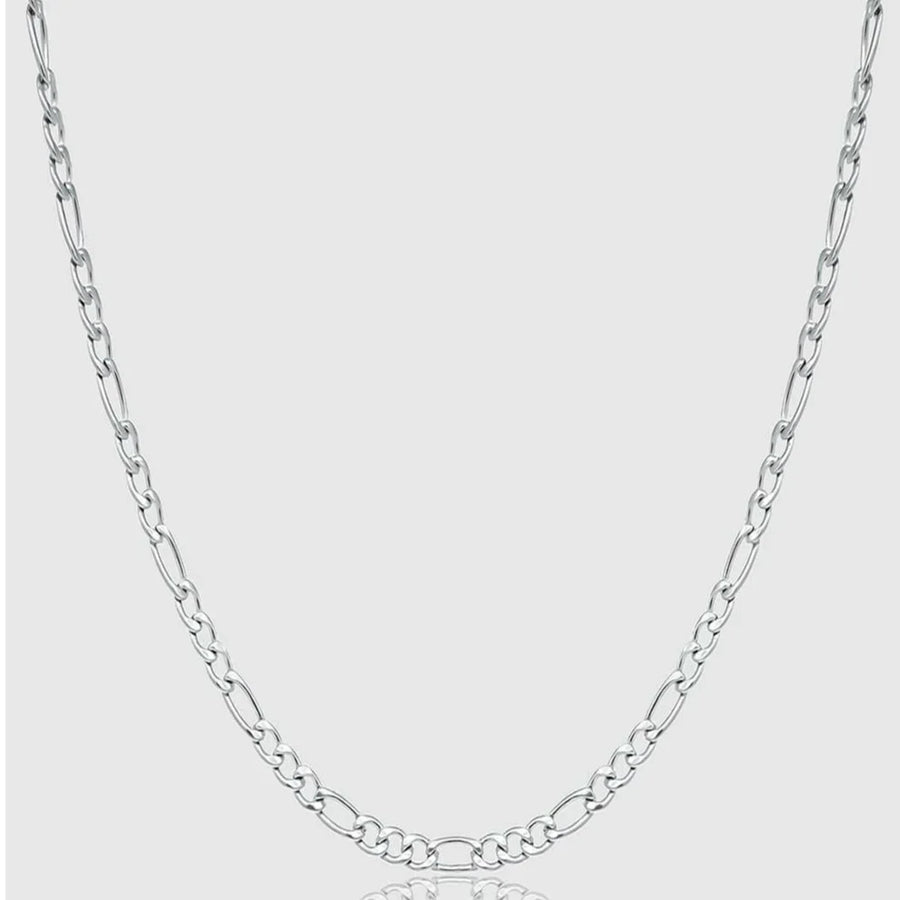 Silver 3mm 3-to-1 Link Chain