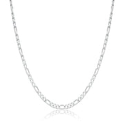 Silver 3mm 3-to-1 Link Chain