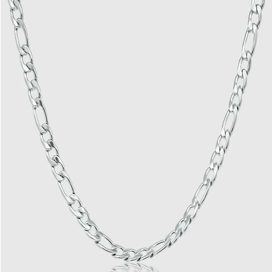 Silver 4mm 3-to-1 Link Chain