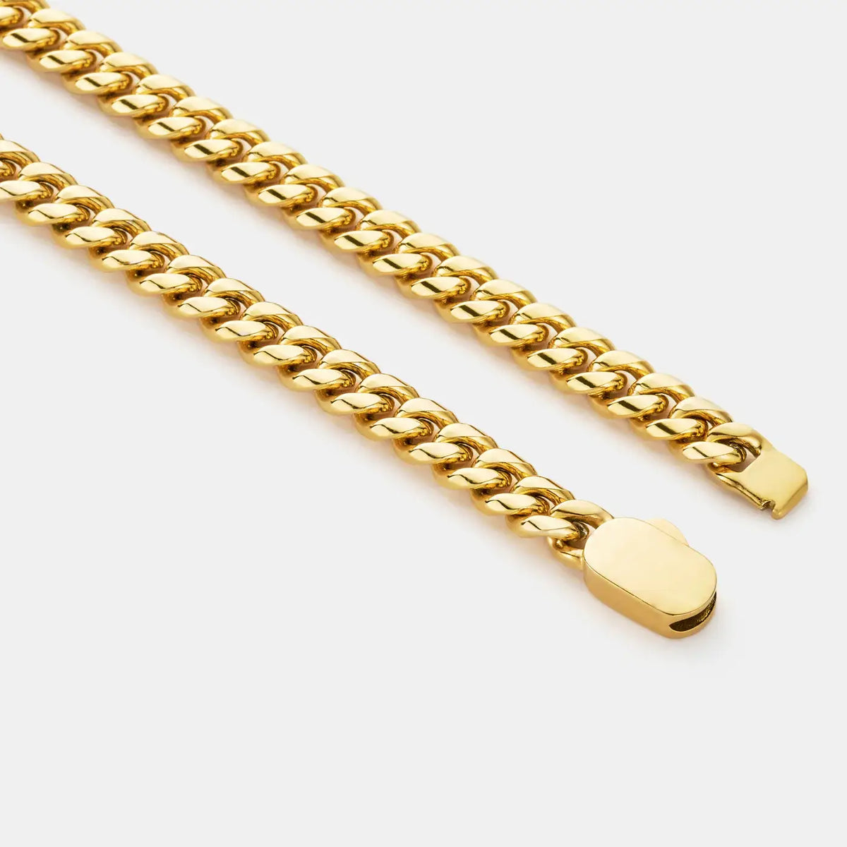 Gold 6mm Curb Chain
