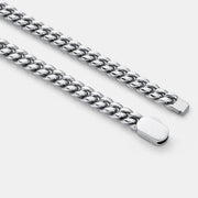 Silver 6mm Curb Chain