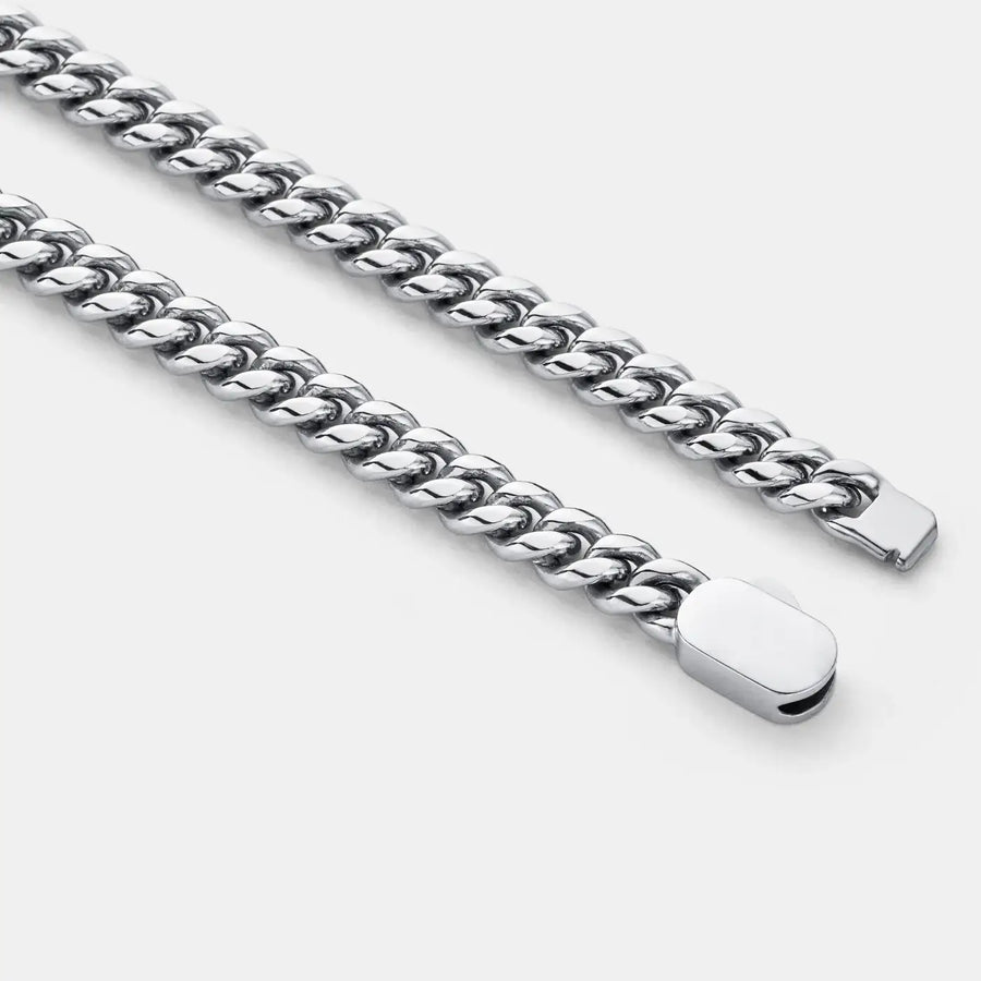 Silver 6mm Curb Chain