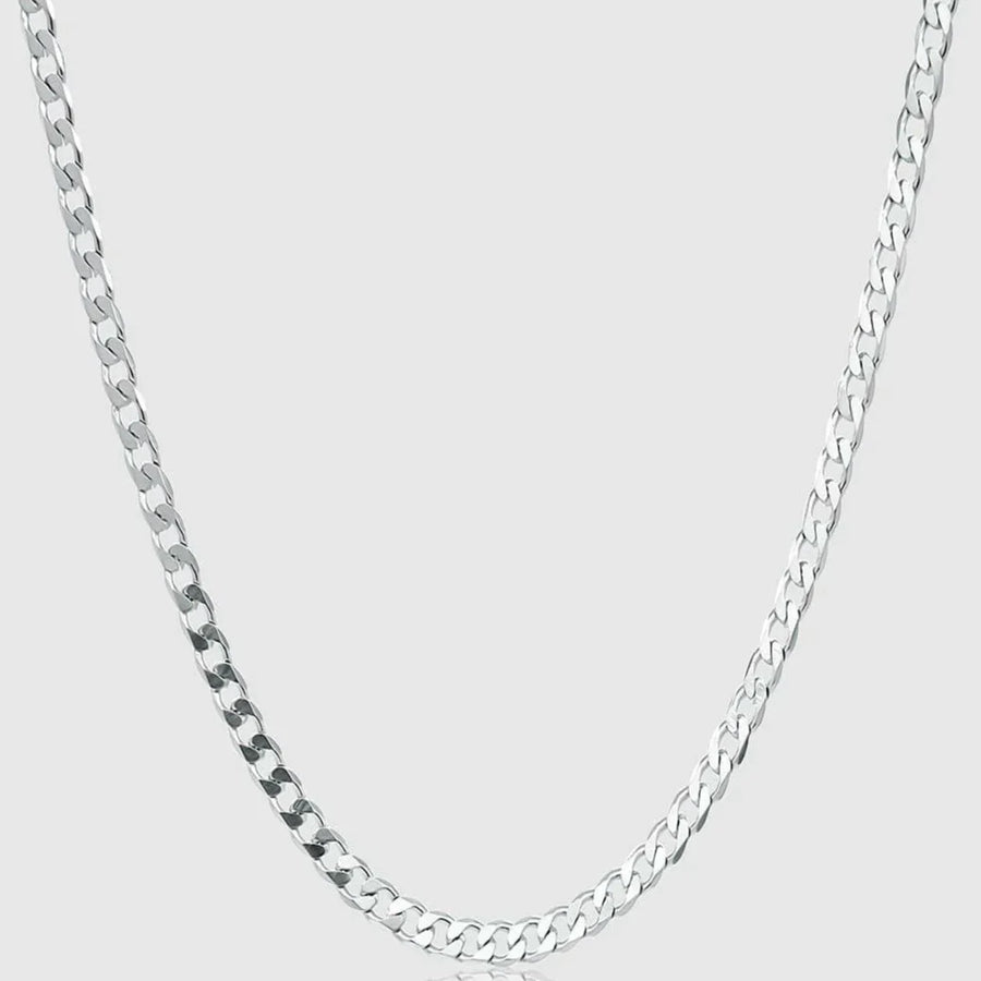 Silver 3mm Curb Chain