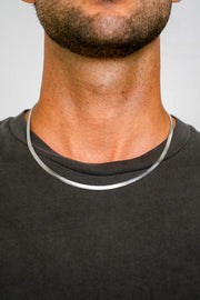 Silver 4mm Rat Tail Chain