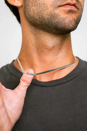 Silver 4mm Rat Tail Chain