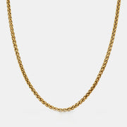 Gold 3mm Wheat Chain