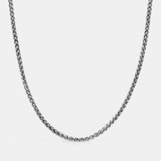 Silver 3mm Wheat Chain