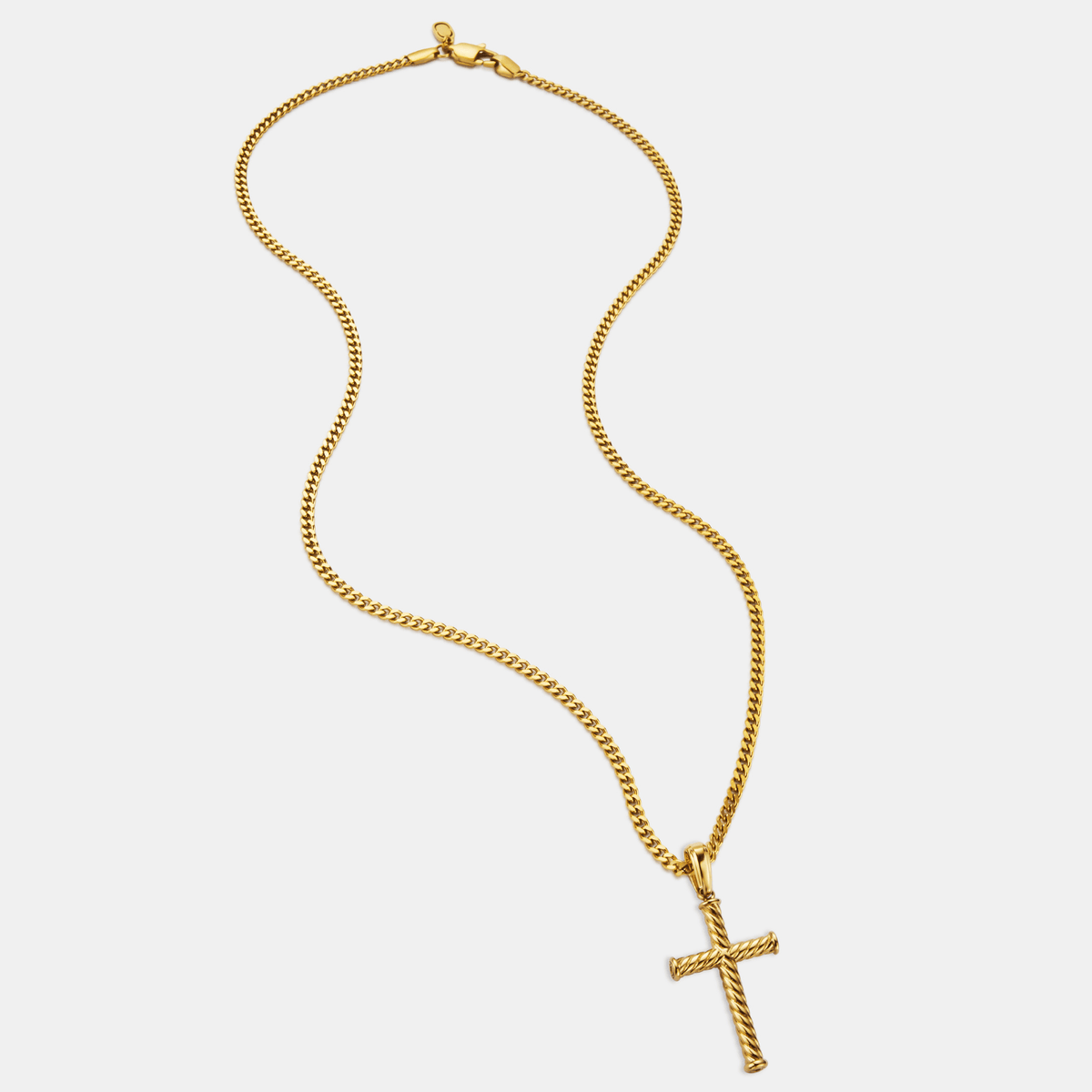 Rope Cross (Gold)