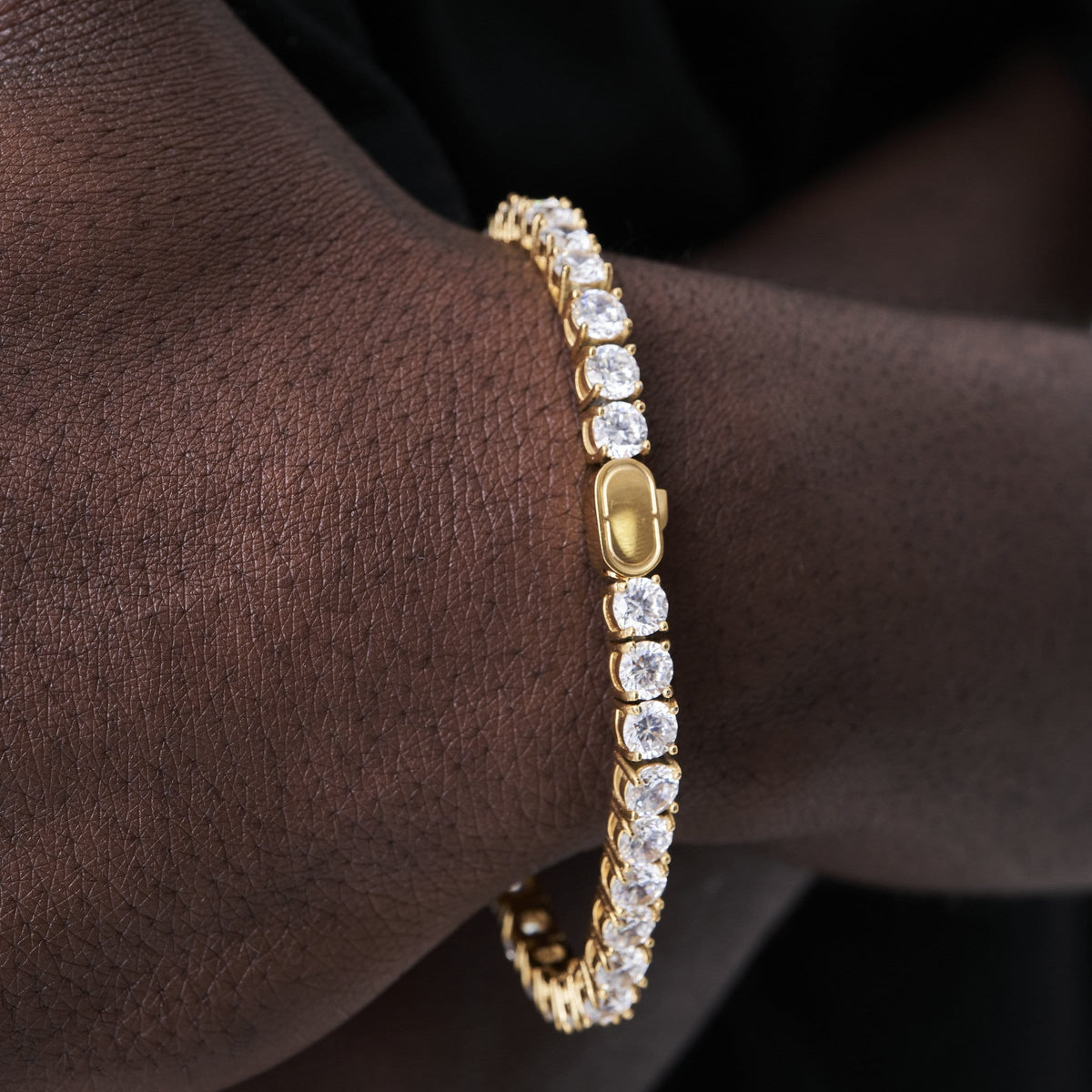 Tennis Bracelet (Gold) 5mm