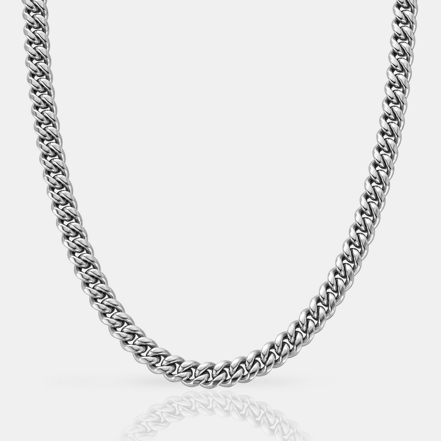 Cuban (Silver) 8mm