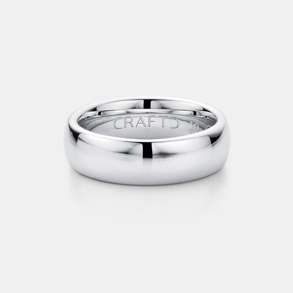 Rounded Ring (Silver) 7mm | Sterling Silver
