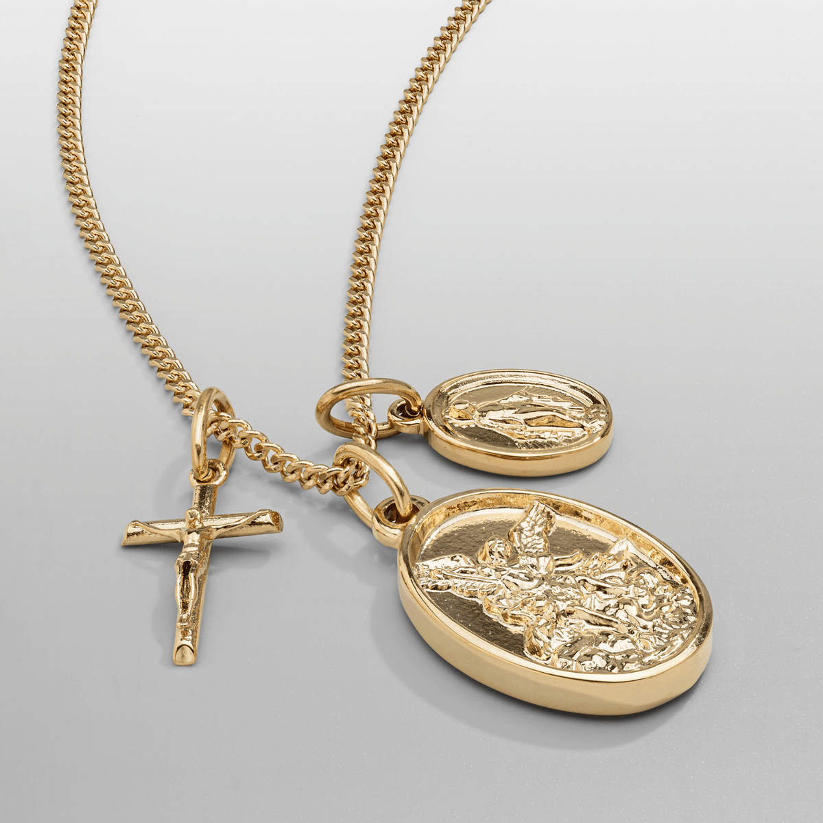 Jesus & Mary (Gold)