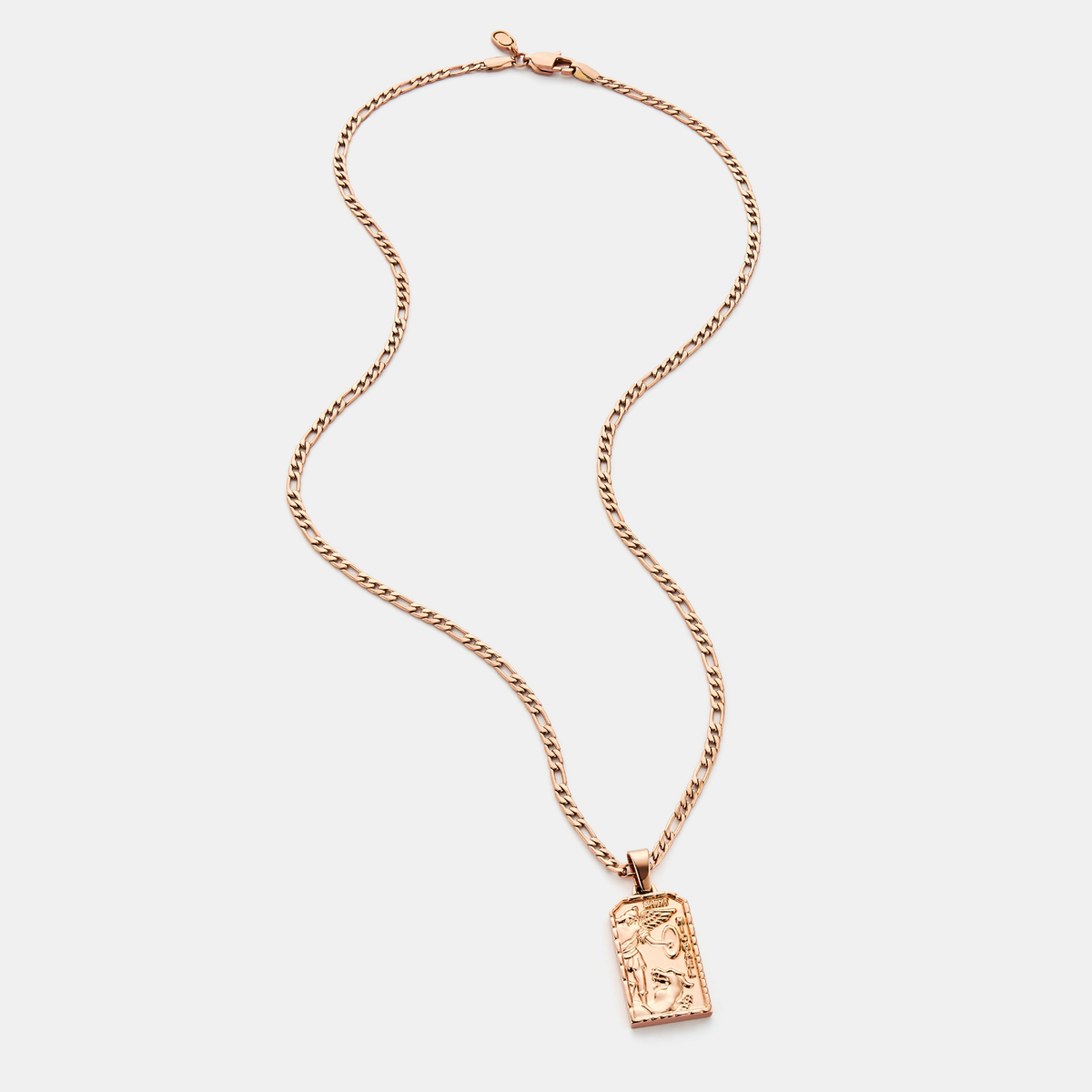 St Michael Pendant (Rose Gold)